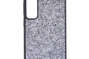 TPU чехол Epik Bling World Rock Diamond Samsung Galaxy S23+ Серебряный