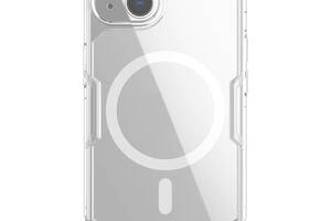 TPU чехол Nillkin Nature Pro Magnetic Apple iPhone 13 / 14 6.1' Прозрачный