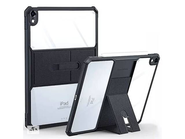 TPU+PC чехол c усиленными углами и подставкой Xundd Stand Apple iPad 10.9' 2022 Черный