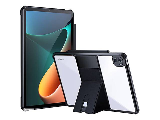 TPU+PC чехол c усиленными углами и подставкой Xundd Stand Xiaomi Pad 5 / Pad 5 Pro 11' Черный