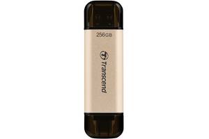Transcend Накопитель 256GB USB 3.2+Type-C JetFlash 930 Black R420/W400MB/s