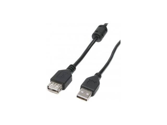 Удлинитель USB 2.0 Atcom AM/AF, 1.5m, ферритовый (Код товара:12641)