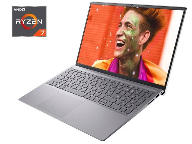 Ультабук Б-класс Dell Inspiron 15 5515/ 15.6' (1920x1080) IPS Touch/ Ryzen 7 5700U/ 8GB RAM/ 512GB SSD/ Radeon