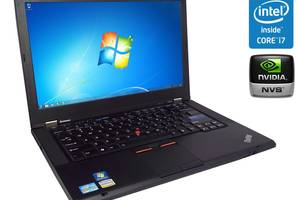 Ультрабук A-класс Lenovo ThinkPad T420s/ 14' (1600x900)/ i7-2640M/ 4GB RAM/ 120GB SSD/ NVS 4200M 1GB