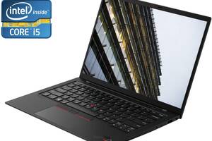 Ультрабук А-класс Lenovo ThinkPad X1 Carbon Gen 1 / 14' (1366x768) TN / Intel Core i5-3427U (2 (4) ядра по 1.8 - 2.8...