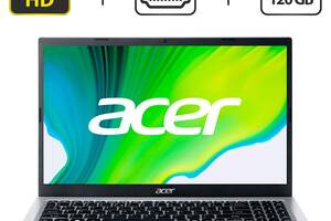 Ультрабук Acer Aspire 3 A315-58 / 15.6' (1920x1080) TN / Intel Core i3-1115G4 (2 (4) ядра по 4.1 GHz) / 4 GB DDR4 / 1...