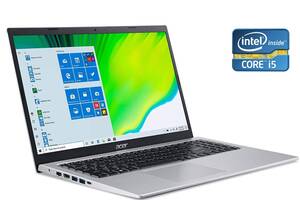 Ультрабук Acer Aspire 5 A515-56 / 15.6' (1920x1080) TN / Intel Core i5-1135G7 (4 (8) ядра по 2.4 - 4.2 GHz) / 8 GB DD...