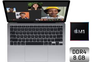 Ультрабук Apple MacBook Air M1 (2020) / 13.3' (2560x1600) IPS / Apple M1 (8 ядер по 3.2 GHz) / 8 GB DDR4 / 256 GB SSD...