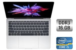 Ультрабук Apple MacBook Pro 13 (2017) / 13.3' (2560x1600) IPS / Intel Core i5-7360U (2 (4) ядра по 2.3 - 3.6 GHz) / 1...