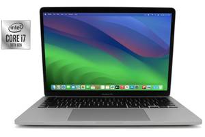 Ультрабук Apple MacBook Pro 13 2020 A2251 / 13.3' (2560x1600) IPS / Intel Core i7-1068NG7 (4 (8) ядра по 2.3 - 4.1 GH...