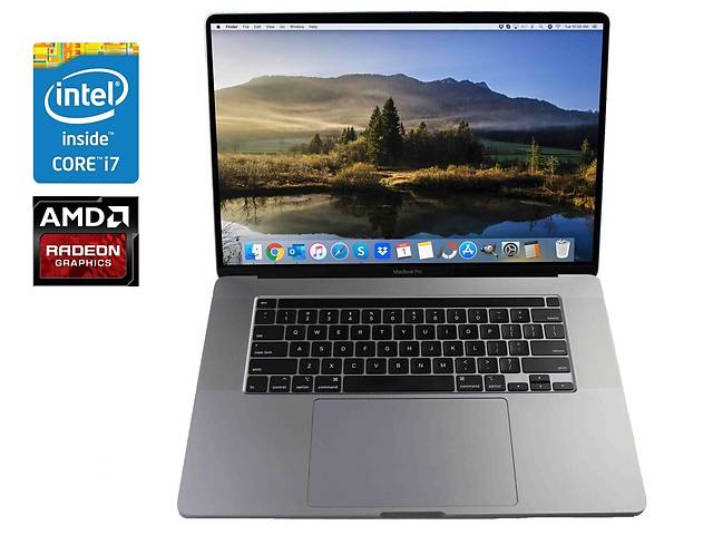 Ультрабук Apple MacBook Pro 16 2019 A2141 / 16' (3072x1920) IPS / Intel Core i7-9750H (6 (12) ядер по 2.6 - 4.5 GHz)...