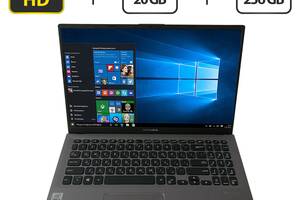 Ультрабук Asus VivoBook F512J / 15.6' (1920x1080) IPS / Intel Core i5-1035G1 (4 (8) ядра по 1.0 - 3.6 GHz) / 20 GB DD...