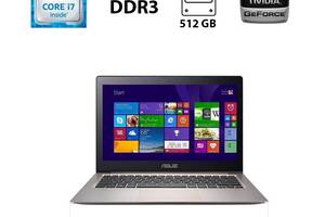 Ультрабук Asus Zenbook UX303UB / 13.3' (3000x2000) IPS Touch / Intel Core i7-6500U (2 (4) ядра по 2.5 - 3.1 GHz) / 12...