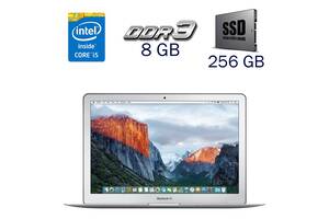 Ультрабук Б-класс Apple MacBook Air A1466 / 13.3' (1440x900) IPS / Intel Core i7-5650U (2 (4) ядра по 2.2 - 3.1 GHz)...