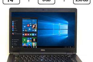 Ультрабук Б-класс Dell Latitude 5480/ 14' (1366x768)/ i5-7440HQ/ 8GB RAM/ 256GB SSD/ HD 630