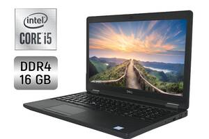 Ультрабук Б-класс Dell Latitude 5590 / 15.6' (1366x768) TN / Intel Core i5-8350U (4 (8) ядра по 1.7 - 3.6 GHz) / 16 G...