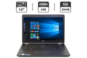 Ультрабук Б-класс Dell Latitude E7470 / 14' (1600x900) TN / Intel Core i5-6300U (2 (4) ядра по 2.4 - 3.0 GHz) / 8 GB...