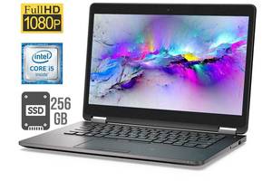 Ультрабук Б-класс Dell Latitude E7470 / 14' (1920x1080) IPS / Intel Core i5-6300U (2 (4) ядра по 2.4 - 3.0 GHz) / 8 G...