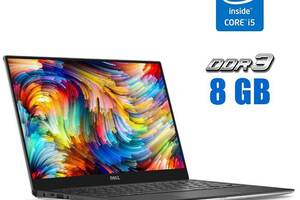 Ультрабук Б-класс Dell XPS 13 9350 / 13.3' (1920x1080) IPS / Intel Core i5-6200U (2 (4) ядра по 2.3 - 2.8 GHz) / 8 GB...