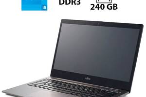 Ультрабук Б-класс Fujitsu LifeBook U904 / 14' (3200x1800) IPS / Intel Core i5-4300U (2 (4) ядра по 1.9 - 2.9 GHz) / 6...