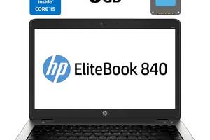 Ультрабук Б-класс HP EliteBook 840 G1 / 14' (1600x900) TN / Intel Core i5-4300U (2 (4) ядра по 1.9 - 2.9 GHz) / 8 GB...