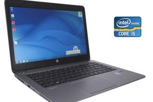 Ультрабук Б-класс HP EliteBook Folio 1040 G1 / 14' (1920x1080) IPS / Intel Core i5-4300U (2 (4) ядра по 1.9 - 2.9 GHz...