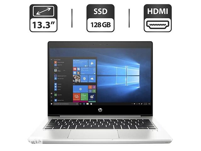 Ультрабук Б-класс HP ProBook 430 G6 / 13.3' (1366x768) TN / Intel Core i3-8145U (2 (4) ядра по 2.1 - 3.9 GHz) / 4 GB...