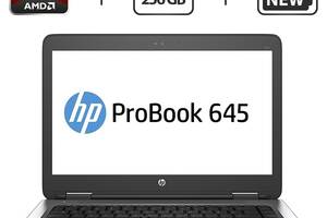 Ультрабук Б-класс HP ProBook 645 G2/ 14' (1366x768)/ Pro A10-8700B/ 8GB RAM/ 256GB SSD/ Radeon R6/ АКБ NEW