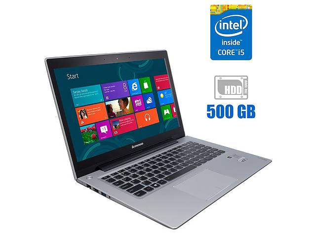 Ультрабук Б-класс Lenovo IdeaPad U430/ 14' (1920x1080) Touch/ i5-4210U/ 8GB RAM/ 500GB HDD/ GT 730M 2GB