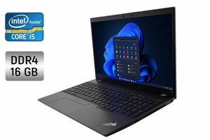 Ультрабук Б-класс Lenovo ThinkPad L15 Gen1 / 15.6' (1920x1080) IPS / Intel Core i5-10210U (4 (8) ядра по 1.6 - 4.2 GH...