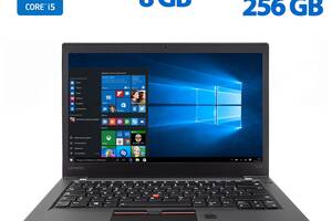 Ультрабук Б-клас Lenovo ThinkPad T470s/ 14' (1366x768)/i5-6300U/8GB RAM/256GB SSD/HD 520/Два АКБ