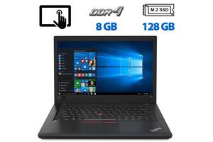 Ультрабук Б-класс Lenovo ThinkPad T480 / 14' (1920x1080) IPS Touch / Intel Core i5-8350U (4 (8) ядра по 1.7 - 3.6 GHz...