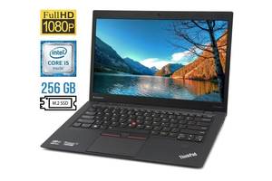 Ультрабук Б-класс Lenovo ThinkPad X1 Carbon (4th Gen) / 14' (1920x1080) IPS / Intel Core i5-6300U (2 (4) ядра по 2.4...