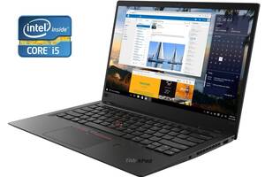 Ультрабук Б-класс Lenovo ThinkPad X1 Carbon Gen 6 / 14' (1920x1080) IPS Touch / Intel Core i5-8350U (4 (8) ядра по 1...