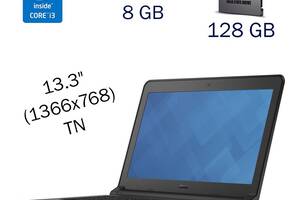 Ультрабук Dell Latitude 3340/ 13.3' (1366x768)/ i3-4030U/ 8GB RAM/ 128GB SSD/