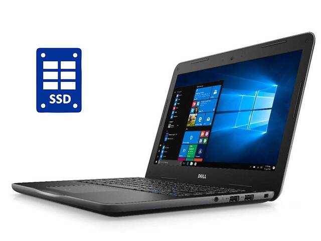 Ультрабук Dell Latitude 3380 / 13.3' (1366x768) TN / Intel Core i3-6006U (2 (4) ядра по 2.0) / 8 GB DDR3 / 240 GB SSD...