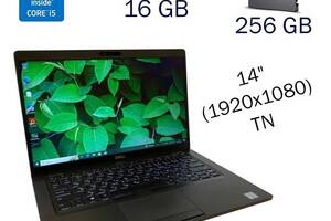 Ультрабук Dell Latitude 5400/ 14' (1920x1080)/ i5-8365U/ 16GB RAM/ 256GB SSD/ UHD for 8th Generation