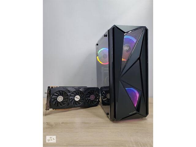 Б/у Игровой ПК 1stPlayer Color MidiMT NEW| Ryzen 5 4500| 16 GB RAM| 480 GB SSD| GeForce GTX 1080 Ti 11GB