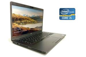 Ультрабук Dell Latitude 5400 / 14' (1920x1080) IPS / Intel Core i5-8365U (4 (8) ядра по 1.6 - 4.1 GHz) / 8 GB DDR4 /...