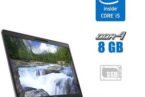 Ультрабук Dell Latitude 5400 / 14' (1920x1080) IPS / Intel Core i5-8365U (4 (8) ядра по 1.6 - 4.1 GHz) / 8 GB DDR4 /...