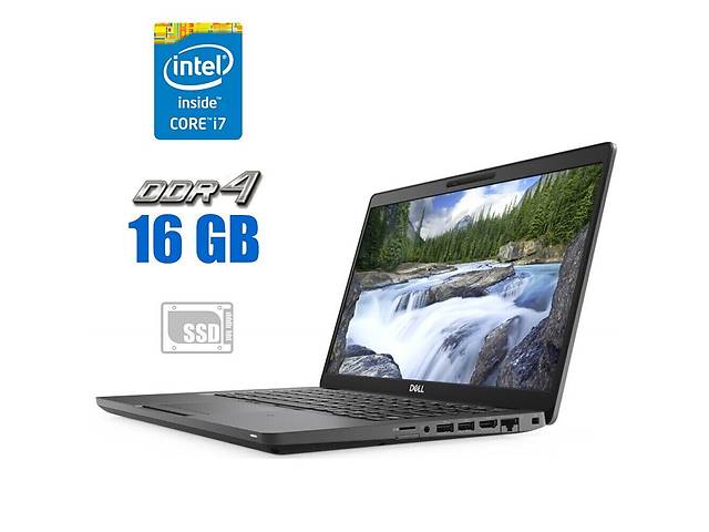 Ультрабук Dell Latitude 5400/ 14' (1920x1080) IPS Touch/ i7-8665U/ 16GB RAM/ 256GB SSD/ UHD