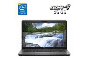 Ультрабук Dell Latitude 5401 / 14' (1920x1080) IPS / Intel Core i5-9400H (4 (8) ядра по 2.5 - 4.3 GHz) / 16 GB DDR4 /...