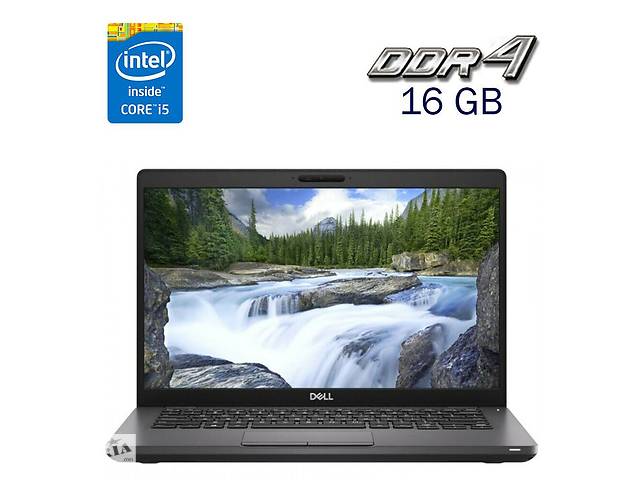 Ультрабук Dell Latitude 5401 / 14' (1920x1080) IPS / Intel Core i5-9400H (4 (8) ядра по 2.5 - 4.3 GHz) / 16 GB DDR4 /...