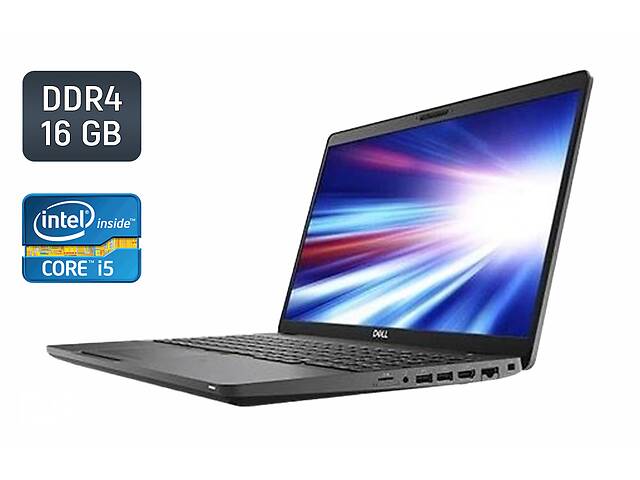 Ультрабук Dell Latitude 5401 / 14' (1920x1080) IPS / Intel Core i5-9400H (4 (8) ядра по 2.5 - 4.3 GHz) / 16 GB DDR4 /...