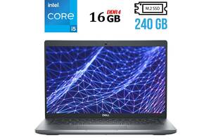 Ультрабук Dell Latitude 5430 / 14' (1920x1080) IPS / Intel Core i5-1245U (10 (12) ядер по 1.6 - 4.4 GHz) / 16 GB DDR4...