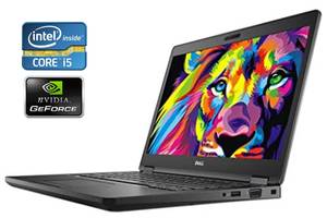 Ультрабук Dell Latitude 5480 / 14' (1366x768) TN / Intel Core i5-7440HQ (4 ядра по 2.8 - 3.8 GHz) / 8 GB DDR4 / 240 G...