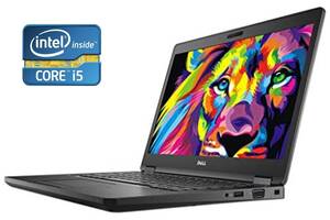 Ультрабук Dell Latitude 5480 / 14' (1920x1080) IPS / Intel Core i5-6300U (2 (4) ядра по 2.4 - 3.0 GHz) / 8 GB DDR4 /...