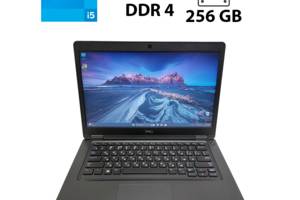 Ультрабук Dell Latitude 5490 / 14' (1366х768) TN / Intel Core i5-8250U (4 (8) ядра по 1.6 - 3.4 GHz) / 16 GB DDR4 / 2...