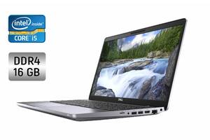 Ультрабук Dell Latitude 5511 / 15.6' (1366x768) TN / Intel Core i5-10400H (4 (8) ядра по 2.6 - 4.6 GHz) / 16 GB DDR4...