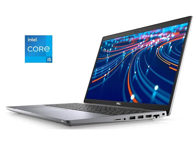 Ультрабук Dell Latitude 5520 / 15.6' (1920x1080) IPS / Intel Core i5-1135G7 (4 (8) ядра по 2.4 - 4.2 GHz) / 16 GB DDR...